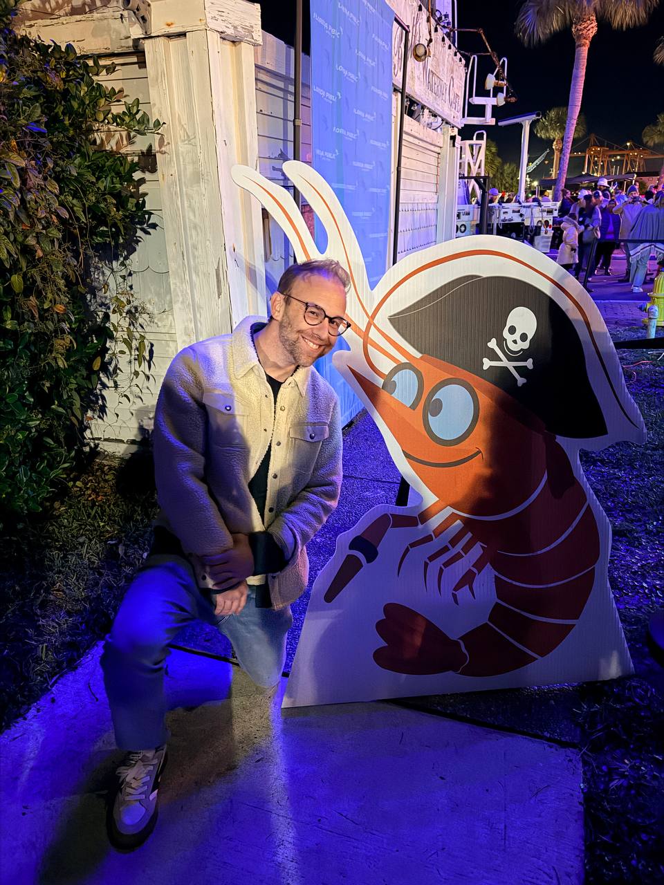 Shrimpy character cutout