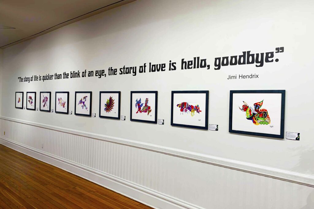 CityArts Gallery interior with artwork