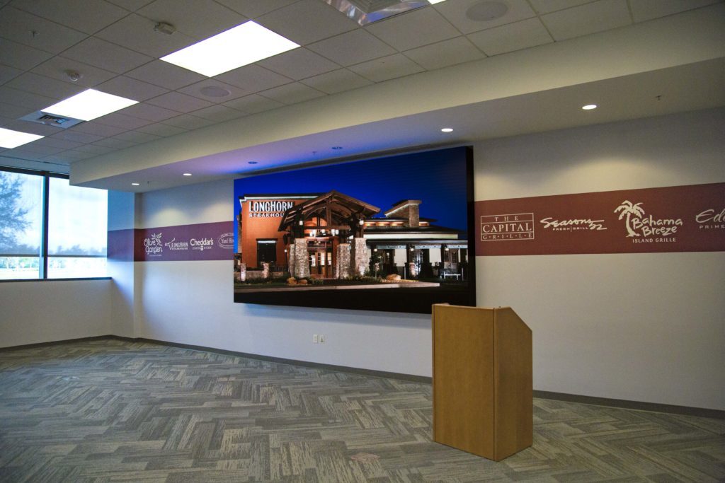 Darden Restaurants corporate headquarters AV system