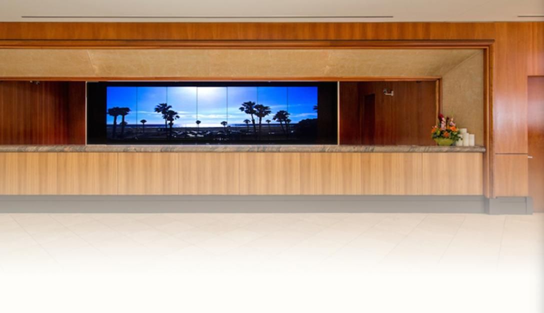 Loews Santa Monica — LED video wall in lobby