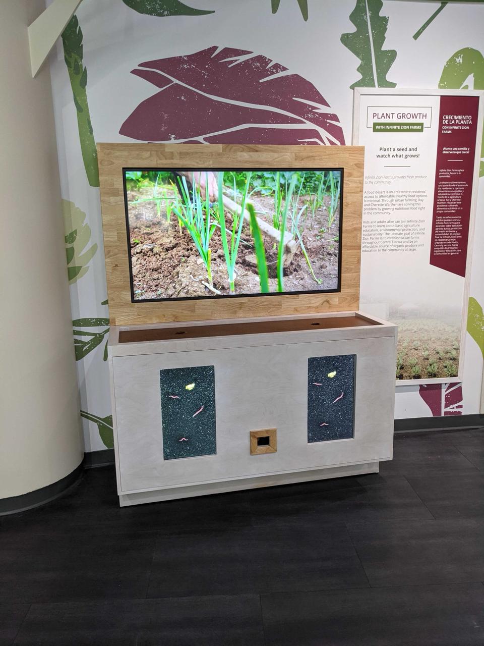 Plant Growth exhibit — full view